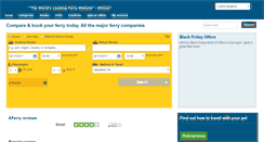 Desktop Screenshot of aferry.co.uk
